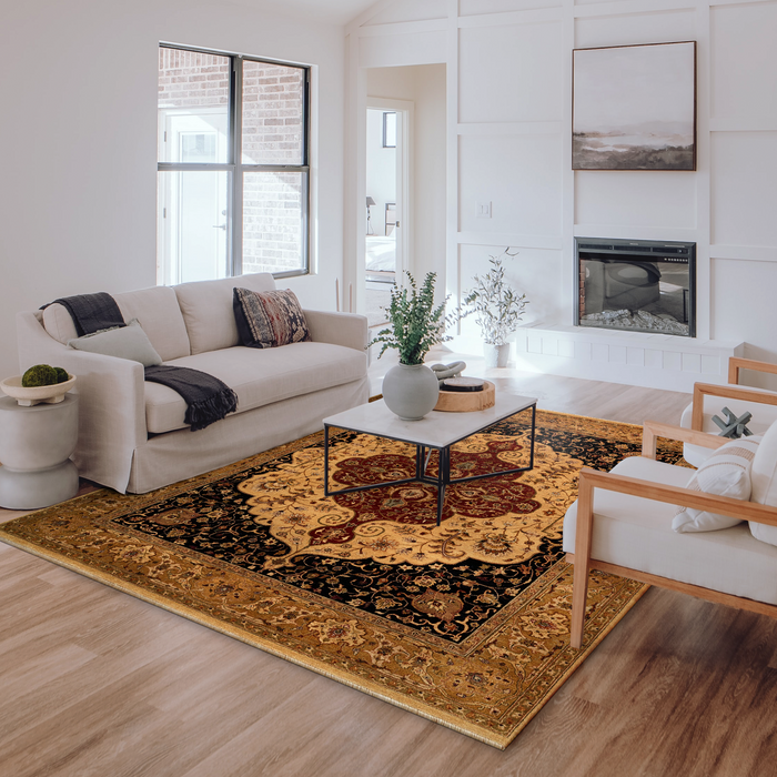 Elegance 8x10 Ghazni & Argentinian Highland Wool