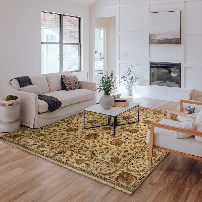 Elegance 8x10 Ivory Wool