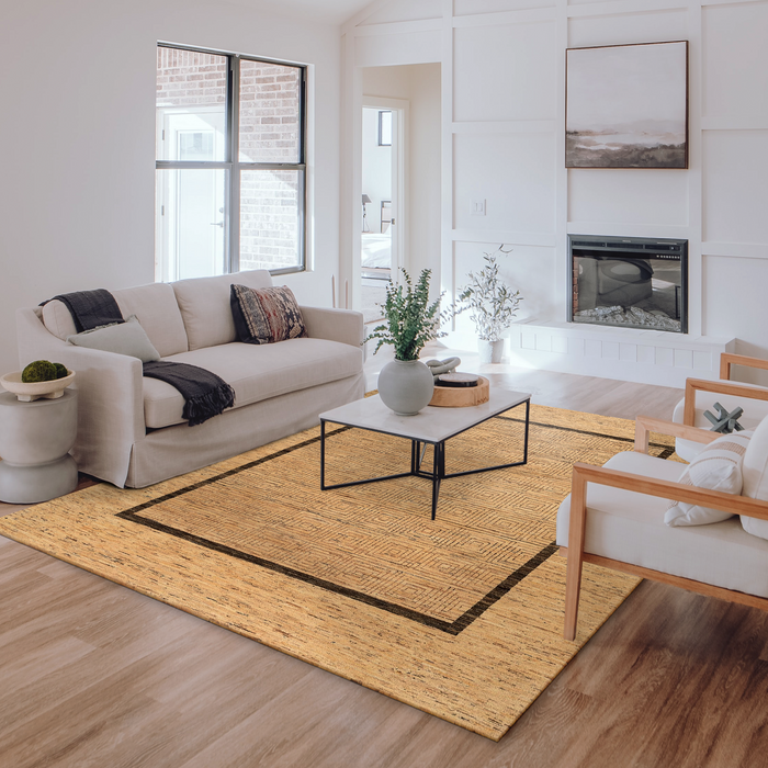 Chuk Palu 8x10 Beige Ghazni Wool