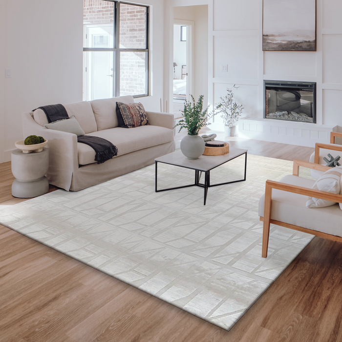 Kite No.9 9x12 Cream Wool