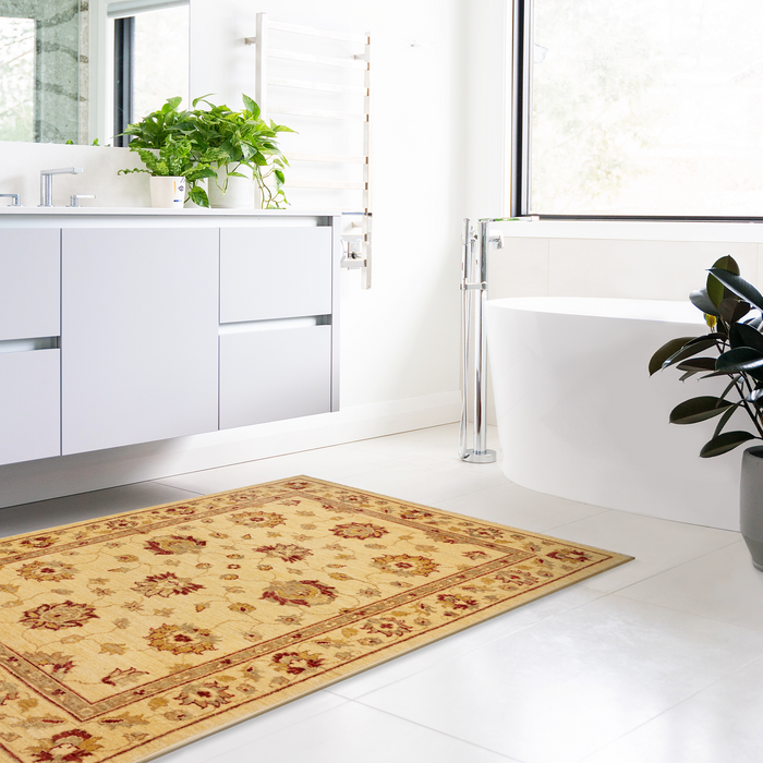 Chobi 3x5 Wool Ivory