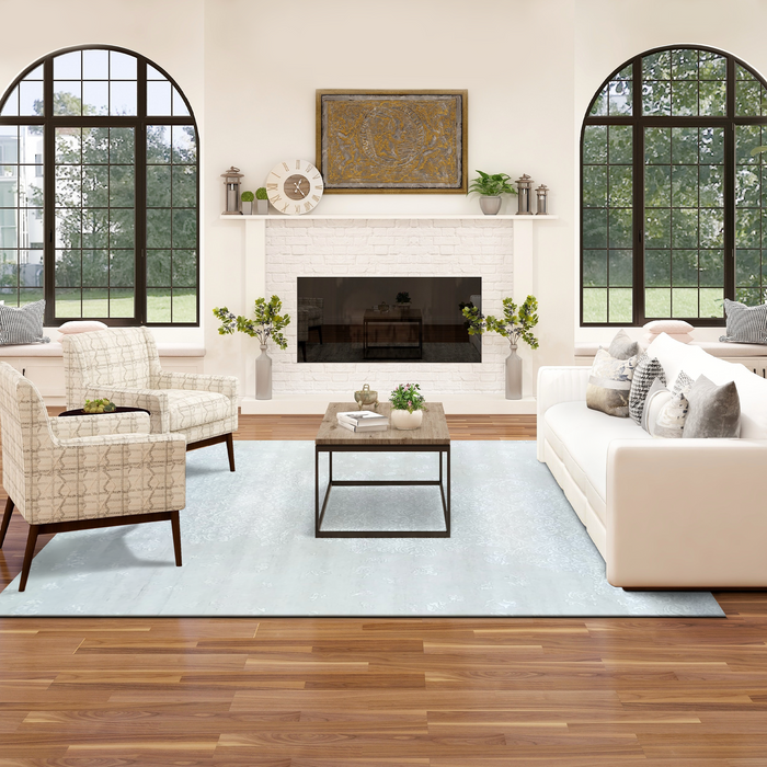 Marble 9x12 Beige/Ivory