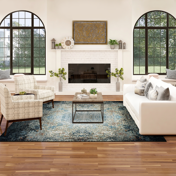 Illuminate 10x14 Wool and Embossed Silk