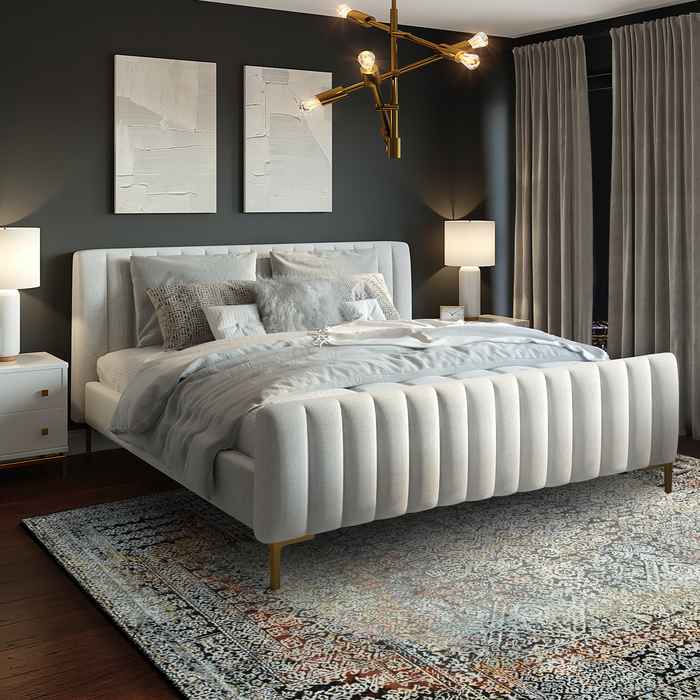 Regale 9x12 Wool and Silk Embossed