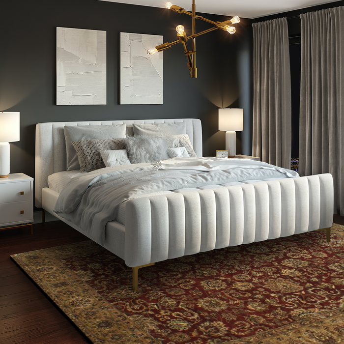 Grand 10x14 Premiere Red/Beige Wool