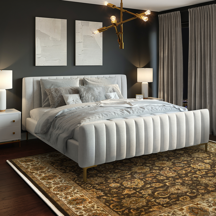 Premiere 9x12 Ivory/Brown Wool