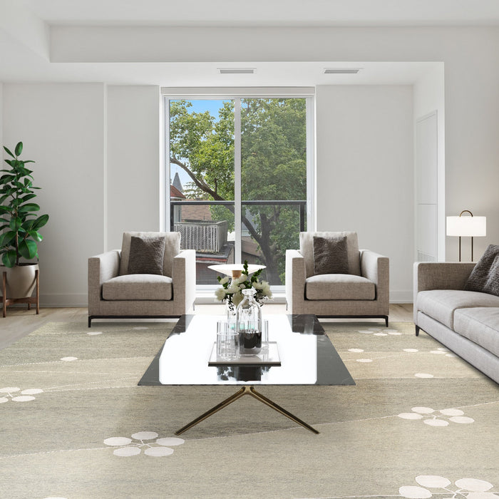 Naturale 9x12 Wool and Bamboo Silk