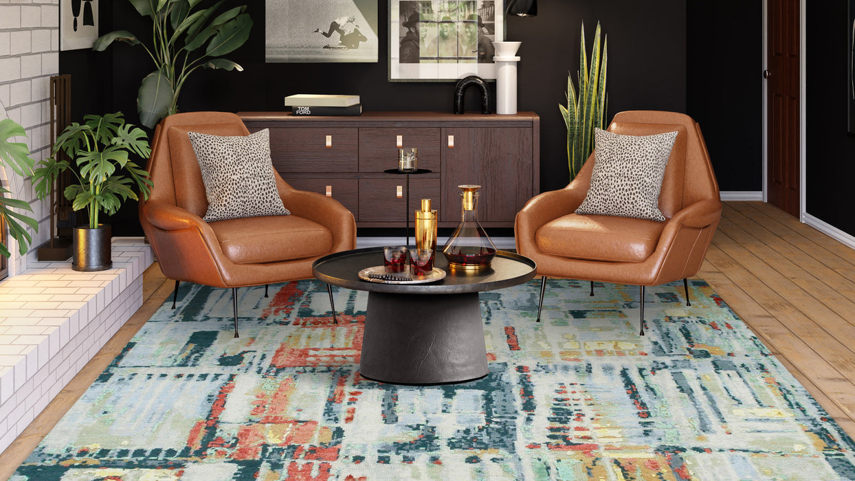 Solace 6x9 Wool and Silk