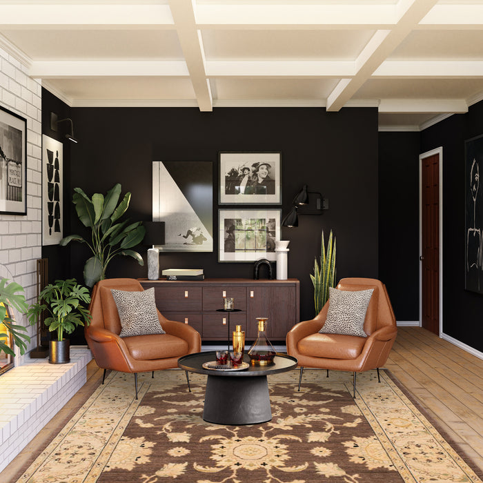 Chobi 6x9 Chocolate/Beige