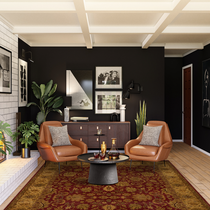 Elegance 6x9 Red/Gold Wool