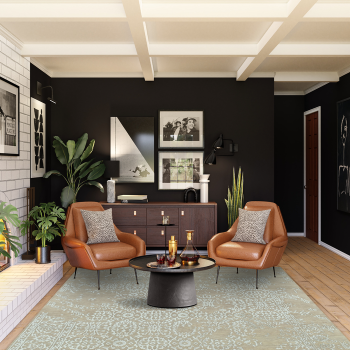 Pokhara 6x9 Grey/Silver New Zealand Wool.