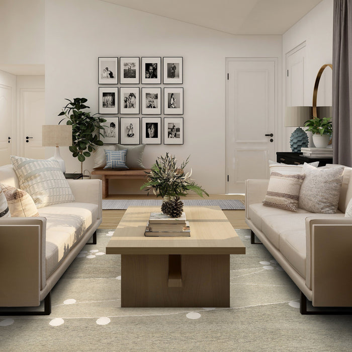 Naturale 9x12 Wool and Bamboo Silk