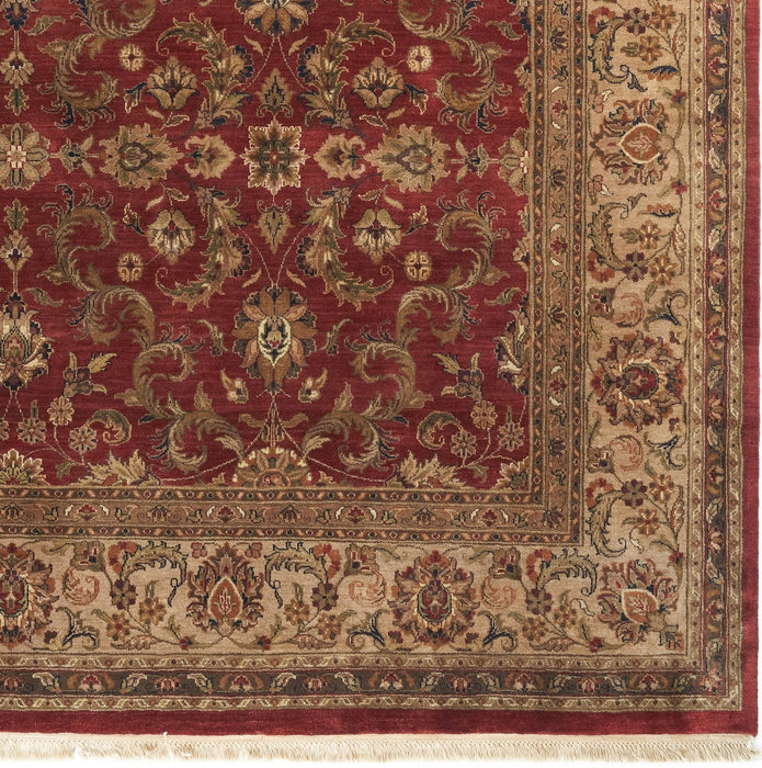 Premiere 8x10 Red/Beige Wool