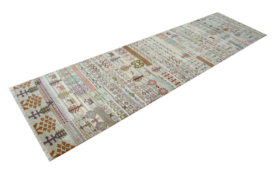 Gabbeh 3x10 Wool and Silk