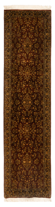 Sarukh 2.05x10 Runner Burgundy/Brown Wool
