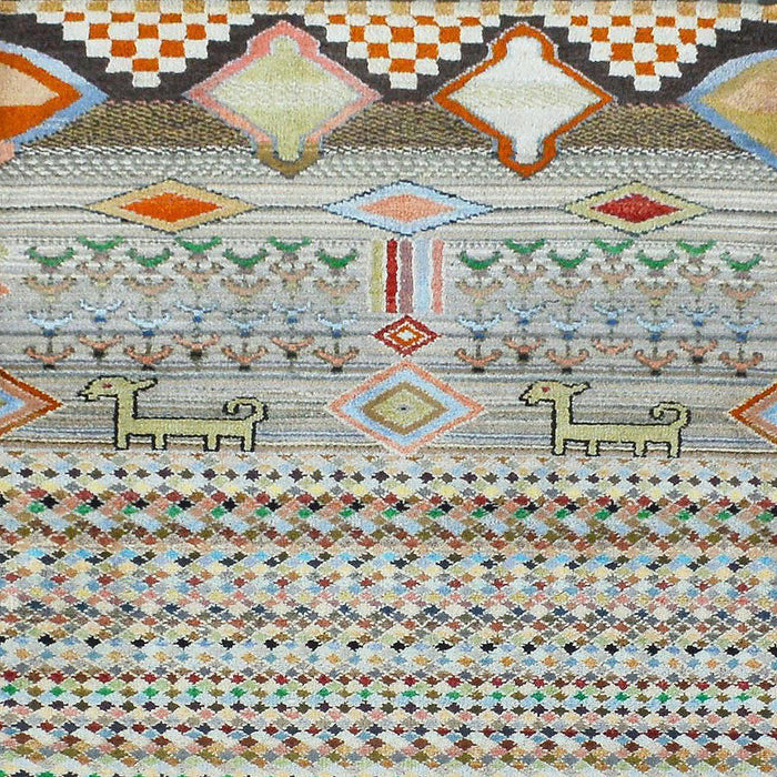 Nomads Tale Gabbeh 2.6x10 Wool and Silk