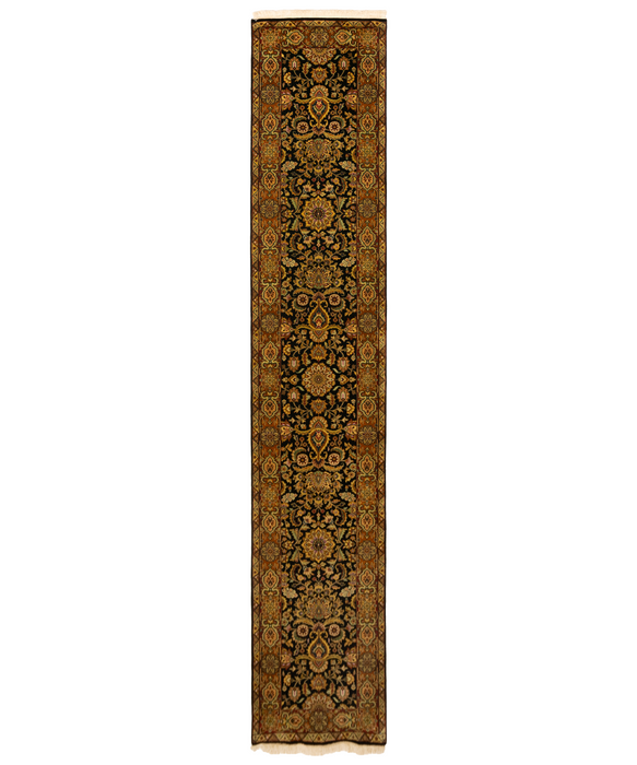 Indo Persian 2.05x12 Runner Red/Black Wool