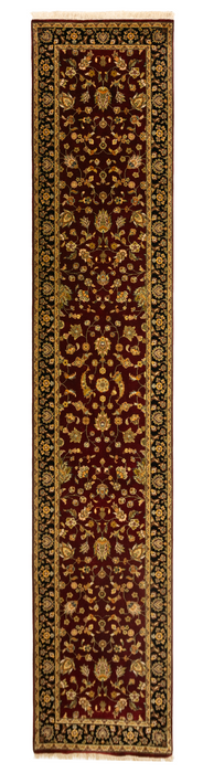 Indo Persian 2.05x12 Runner Red/Black Wool