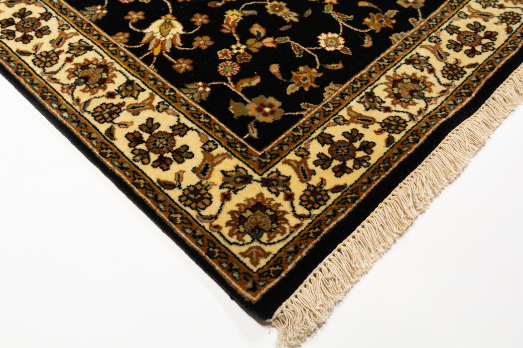 Indo Persian 2.05x12 Runner Cream/Black Wool