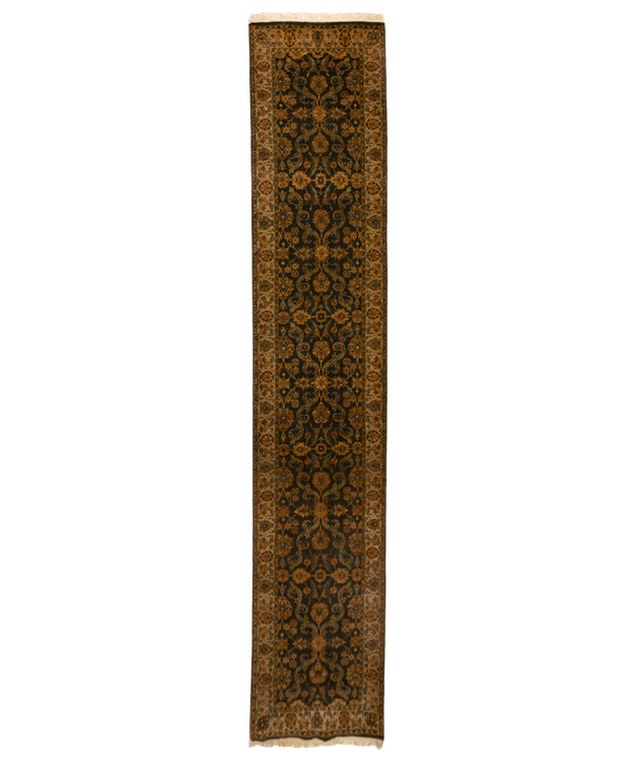 Premiere 2.05x12 Runner Black/Beige Wool B