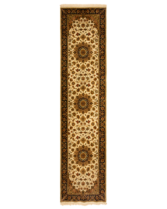 Nain Design 2.05x10 Ivory/Navy Wool