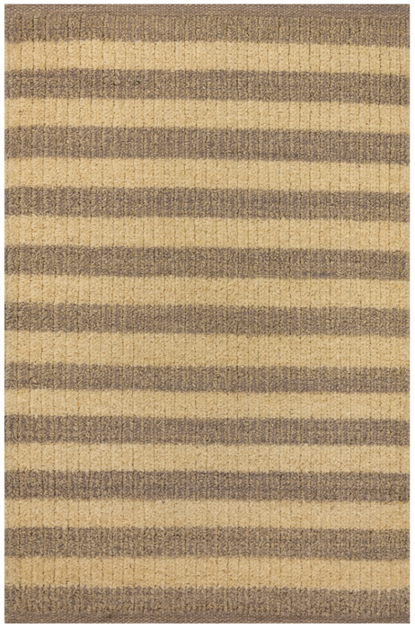 Dhurrie 2x3 Purple/Beige Wool B