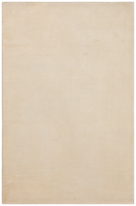 Indo Nepal 2x3 Cream Bamboo Silk