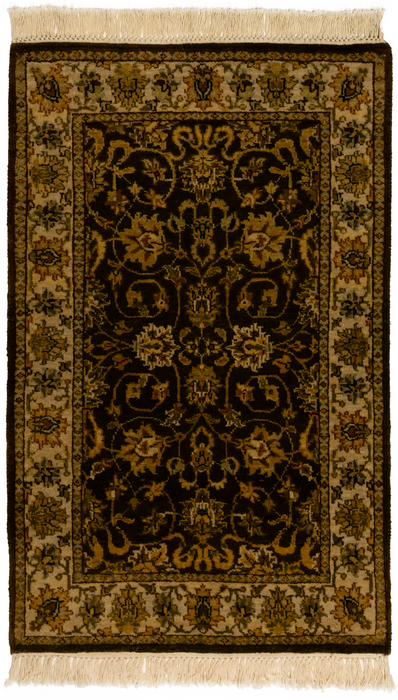 Premiere 2x3 Brown/Ivory Wool A