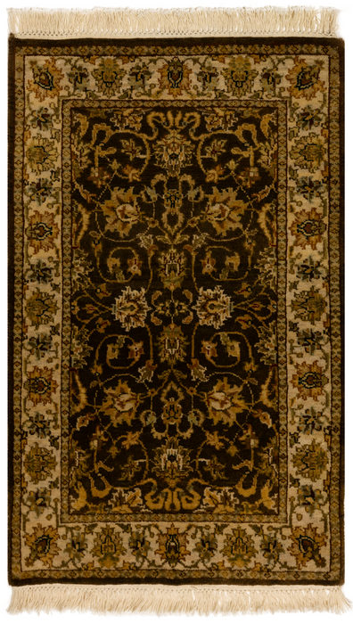 Premiere 2x3 Brown/Ivory Wool B