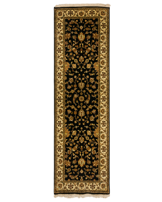 Indo Persian 2.05x8 Runner Cream/Black Wool