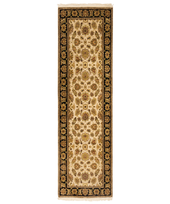 Premiere 2x8 Runner Ivory/Black Wool