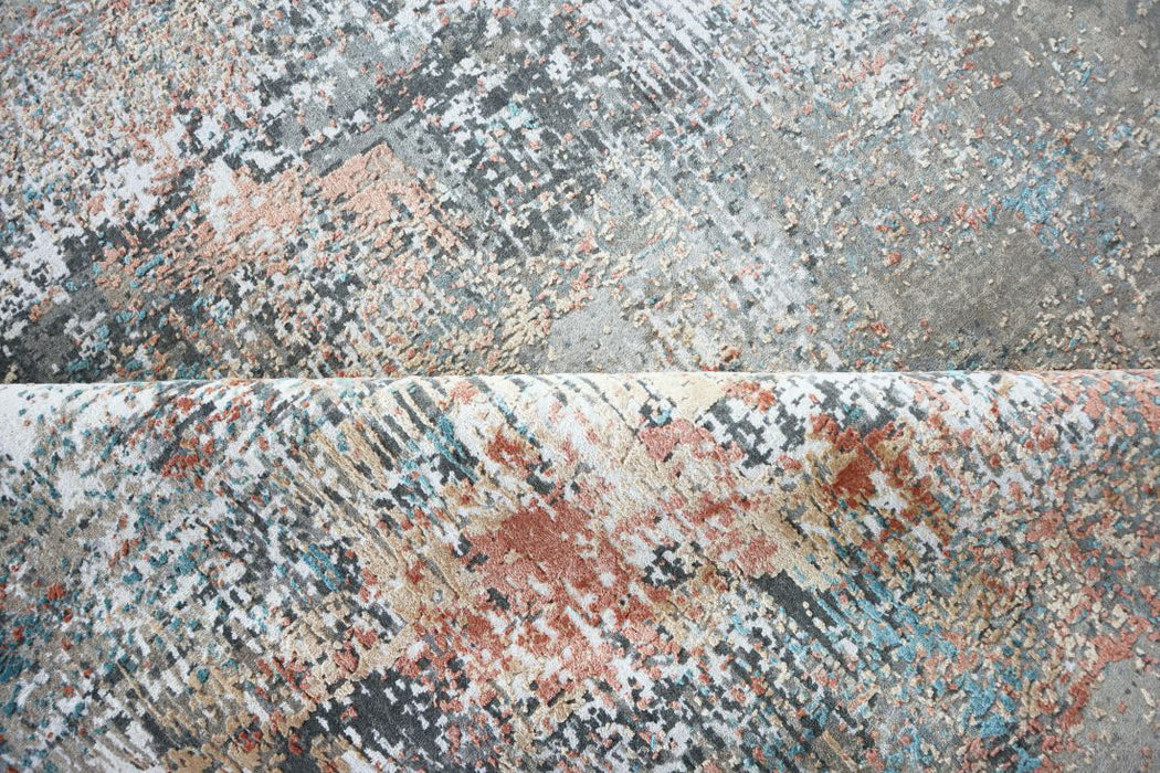 Luminous 4x6 Charcoal/Rust