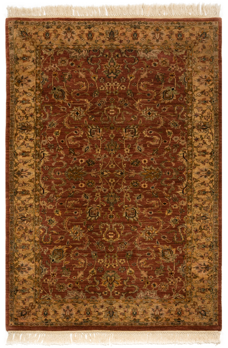Premiere 3x5 Red/Gold Wool