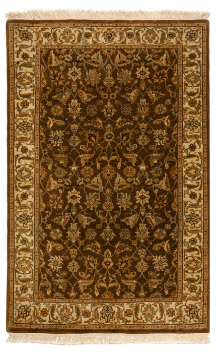 Premiere 3x5 Ivory/Brown Wool A