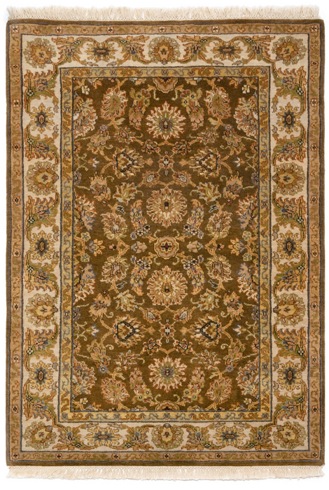 Premiere 3x5 Brown/Beige Wool