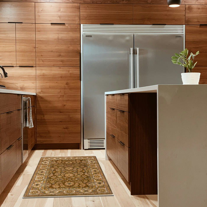 Premiere 3x5 Brown/Beige Wool