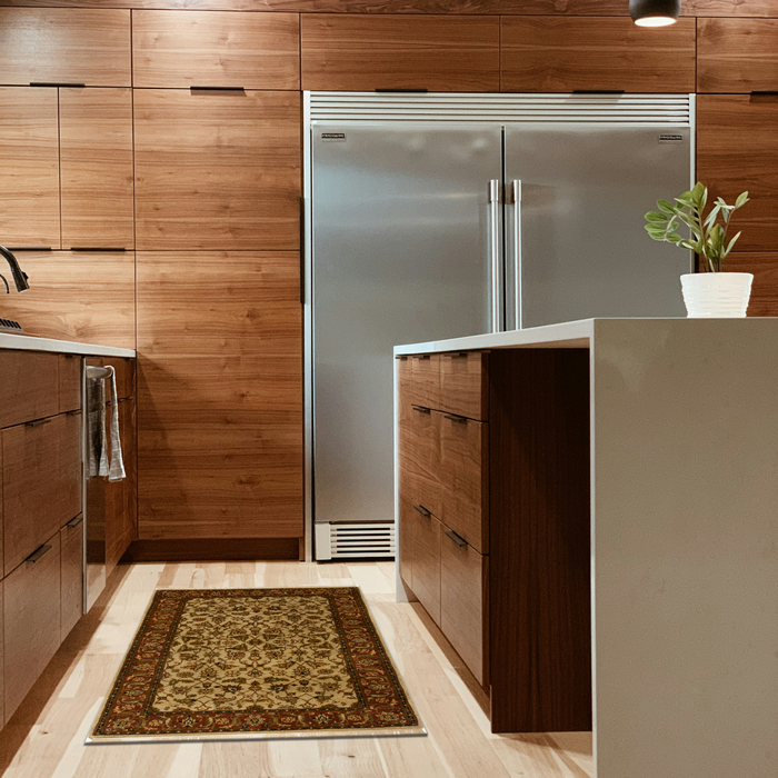 Premiere 3x5 Rust/Beige Wool