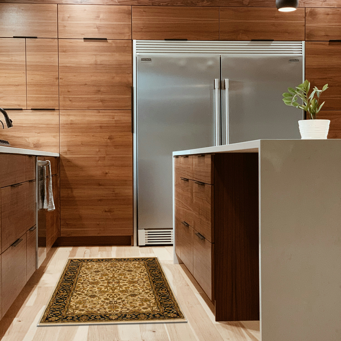 Premiere 3x5 Ivory/Black Wool