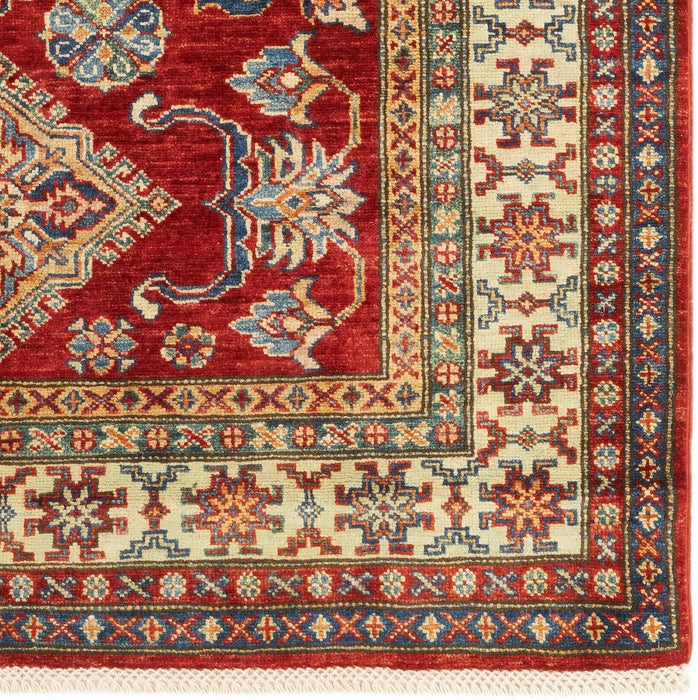 Super Kazak 4x6 Red Ivory