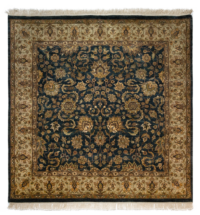 Premiere 6x6 Black/Beige Wool