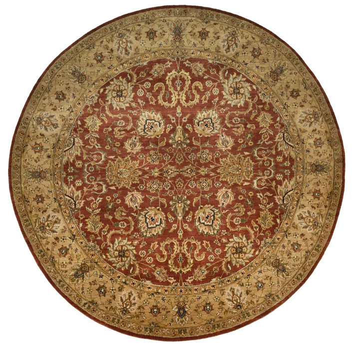Premiere 6x6 Red/Beige Wool