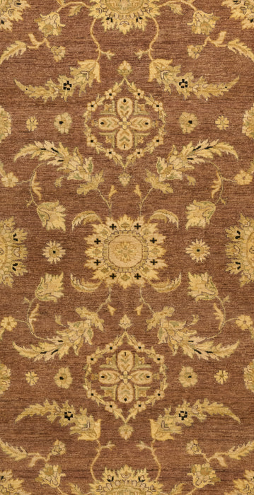 Chobi 6x9 Chocolate/Light Beige Ghazni Wool