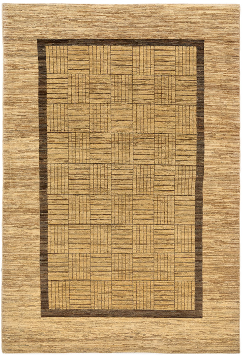 Chuk Palu 6x9 Beige/Brown Ghazni Wool