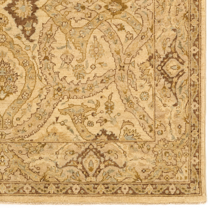 Chobi 6x9 Ivory/Beige Wool