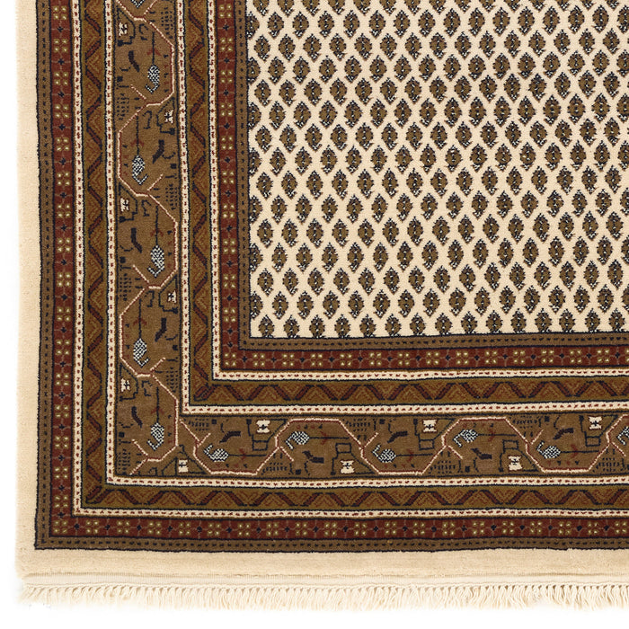 Mir 4x6 Cream/Brown Wool