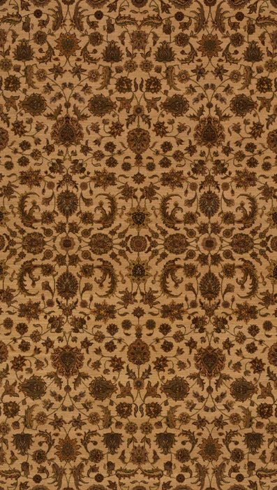 Premiere 6x9 Ivory/Light Green Wool