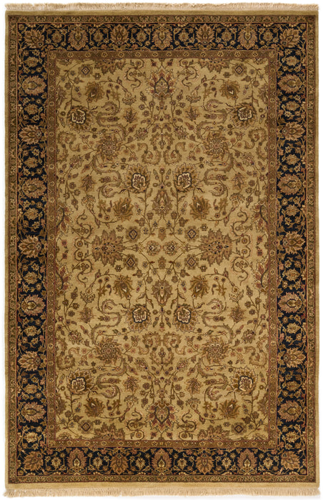 Premiere 6x9 Wheat/Black Wool