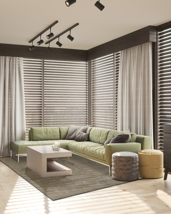 Pokhara 6x9 Grey Wool & Bamboo Silk