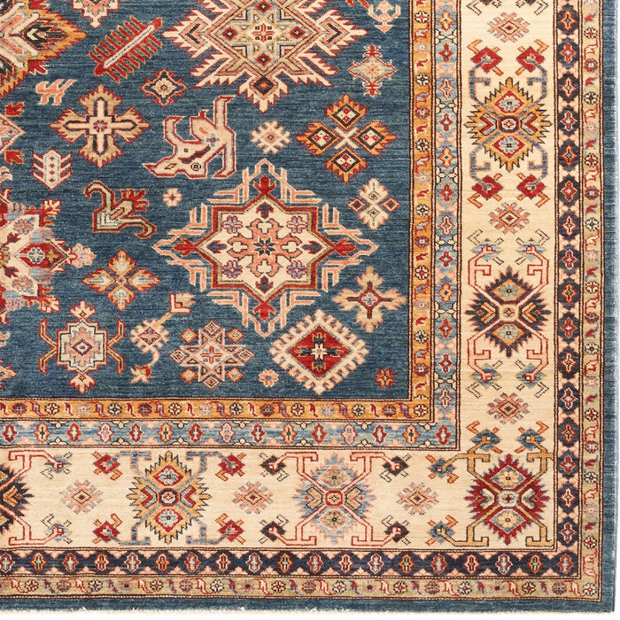 Super Kazak 8x10 Blue