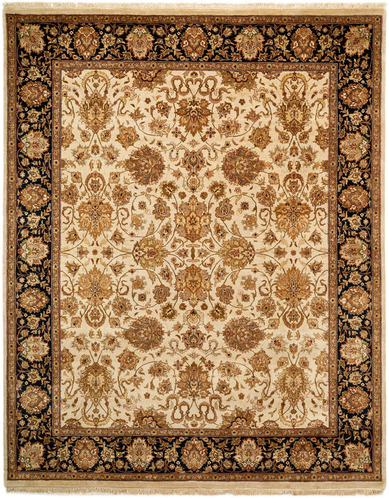 Premiere 6x9 Ivory/Black Wool